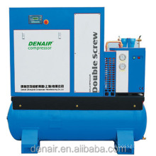 30hp integrated screw air compressor with filter